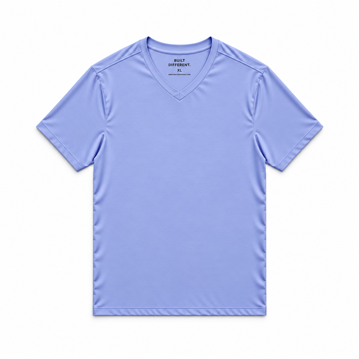 Load image into Gallery viewer, Steel Blue V-Neck T-Shirt