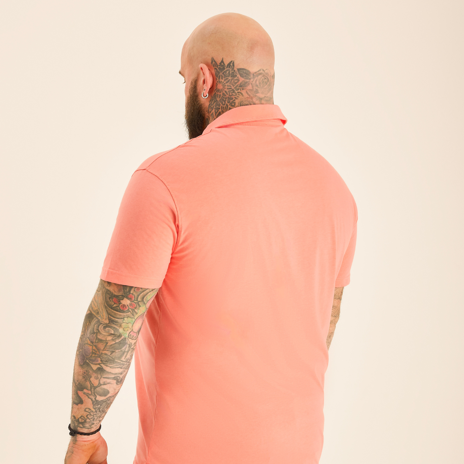 Load image into Gallery viewer, Peach Polo