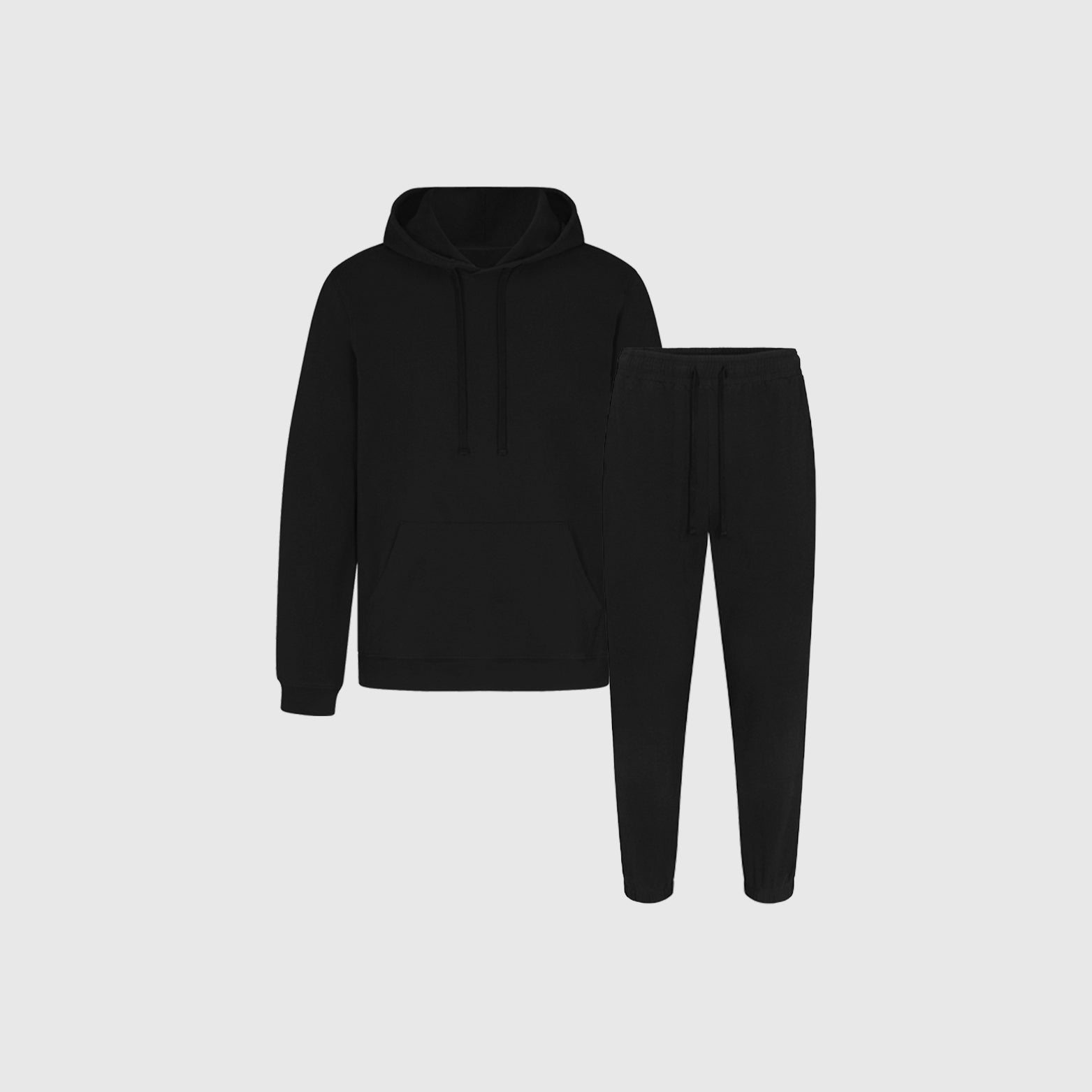 Load image into Gallery viewer, Black Hoodie &amp; Jogger Set
