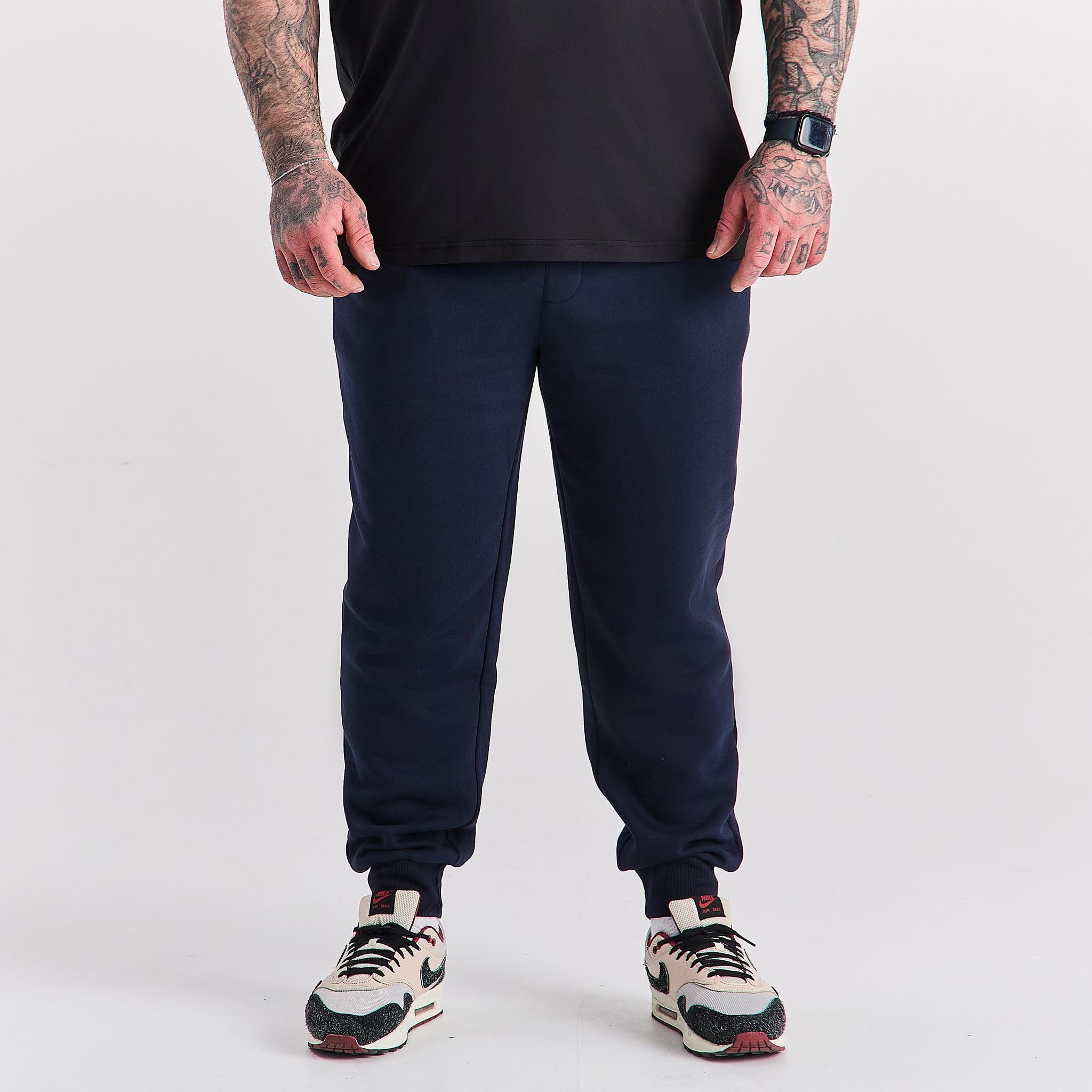 Load image into Gallery viewer, Navy Hoodie &amp; Jogger Set
