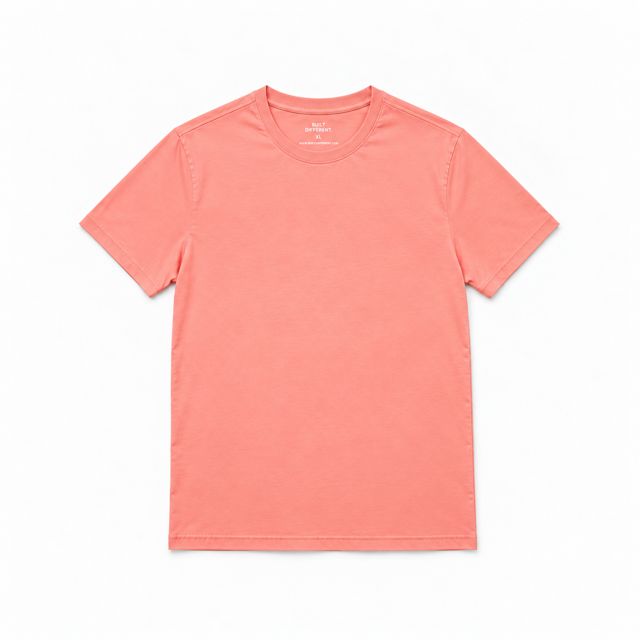 Load image into Gallery viewer, Peach Crew Neck T-Shirt
