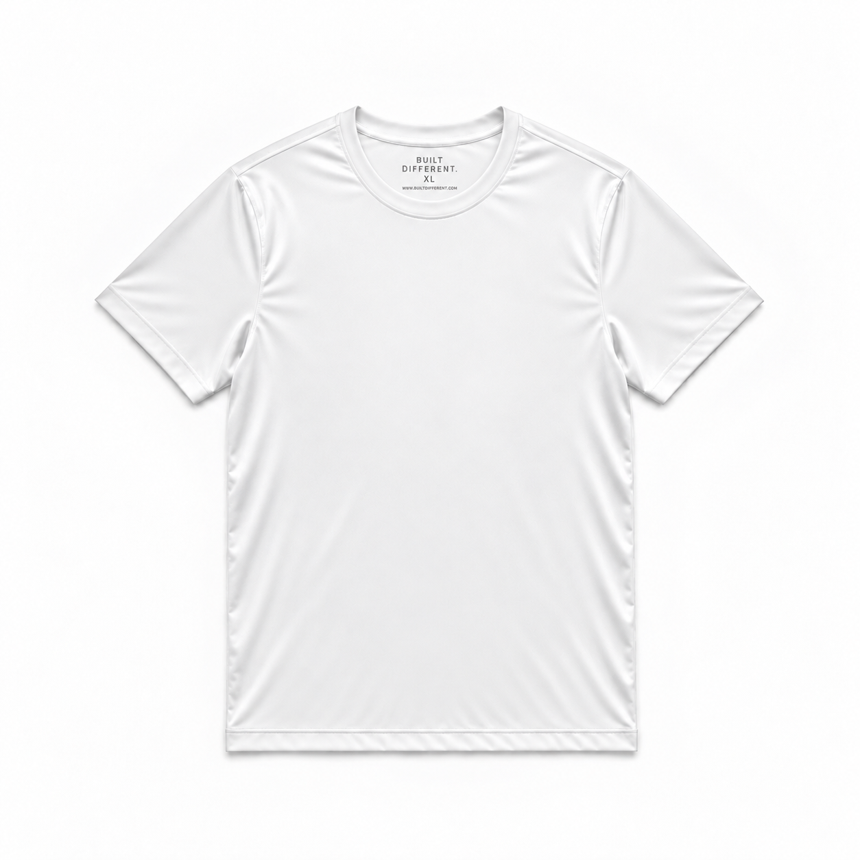 Load image into Gallery viewer, White Active Crew Neck T-Shirt
