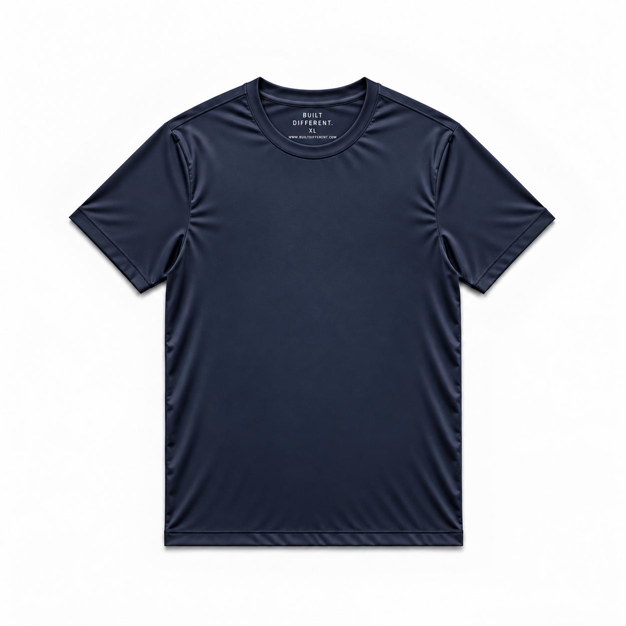 Load image into Gallery viewer, Navy Active Crew Neck T-Shirt
