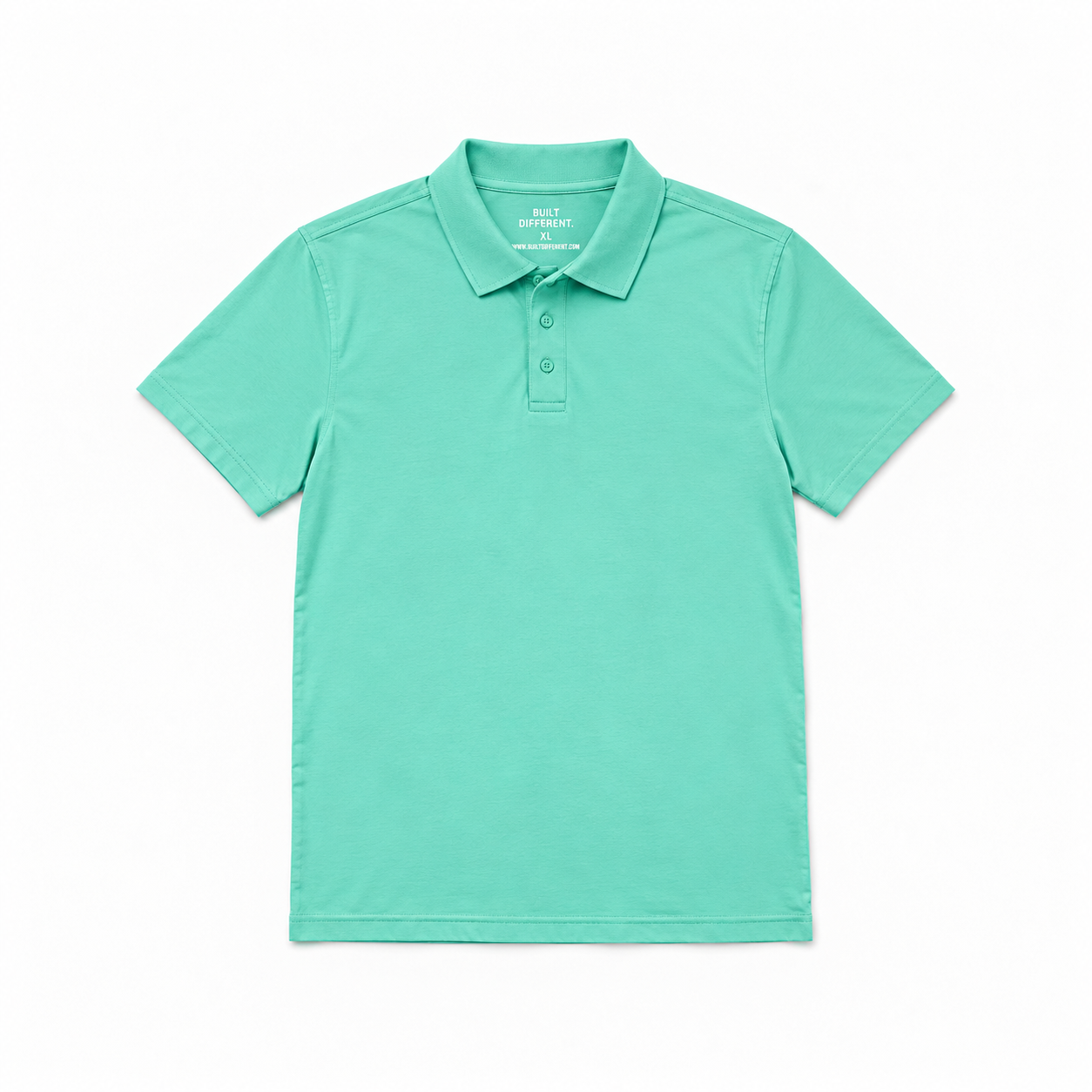 Load image into Gallery viewer, Aqua Polo Shirt
