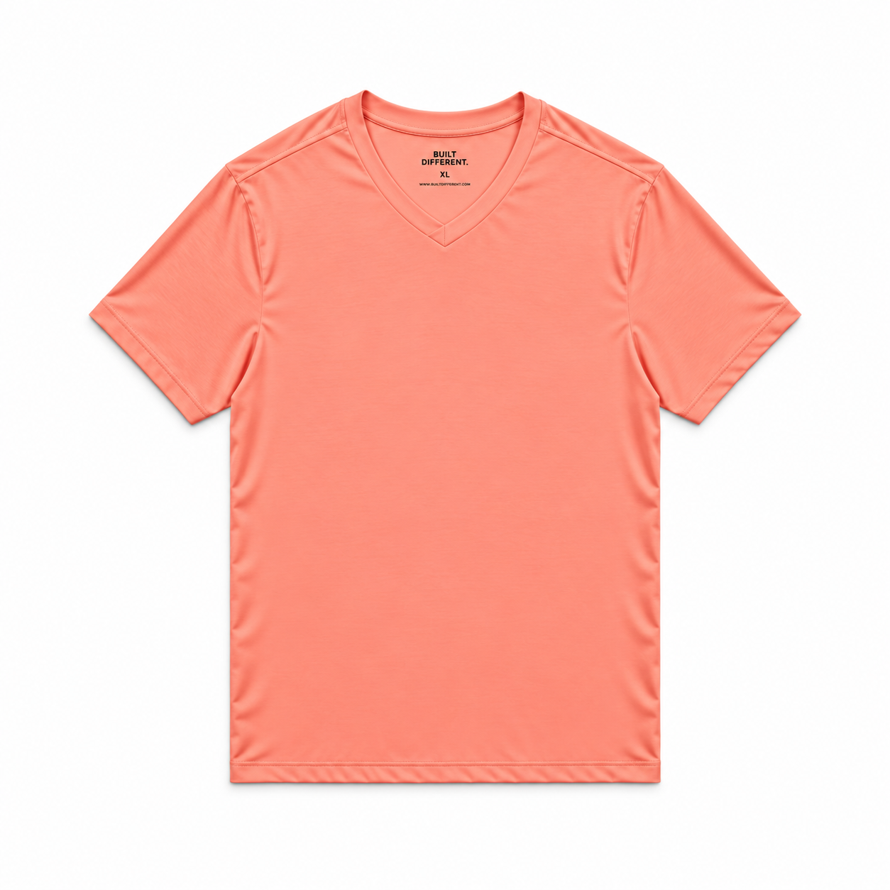 Load image into Gallery viewer, Peach V-Neck T-Shirt

