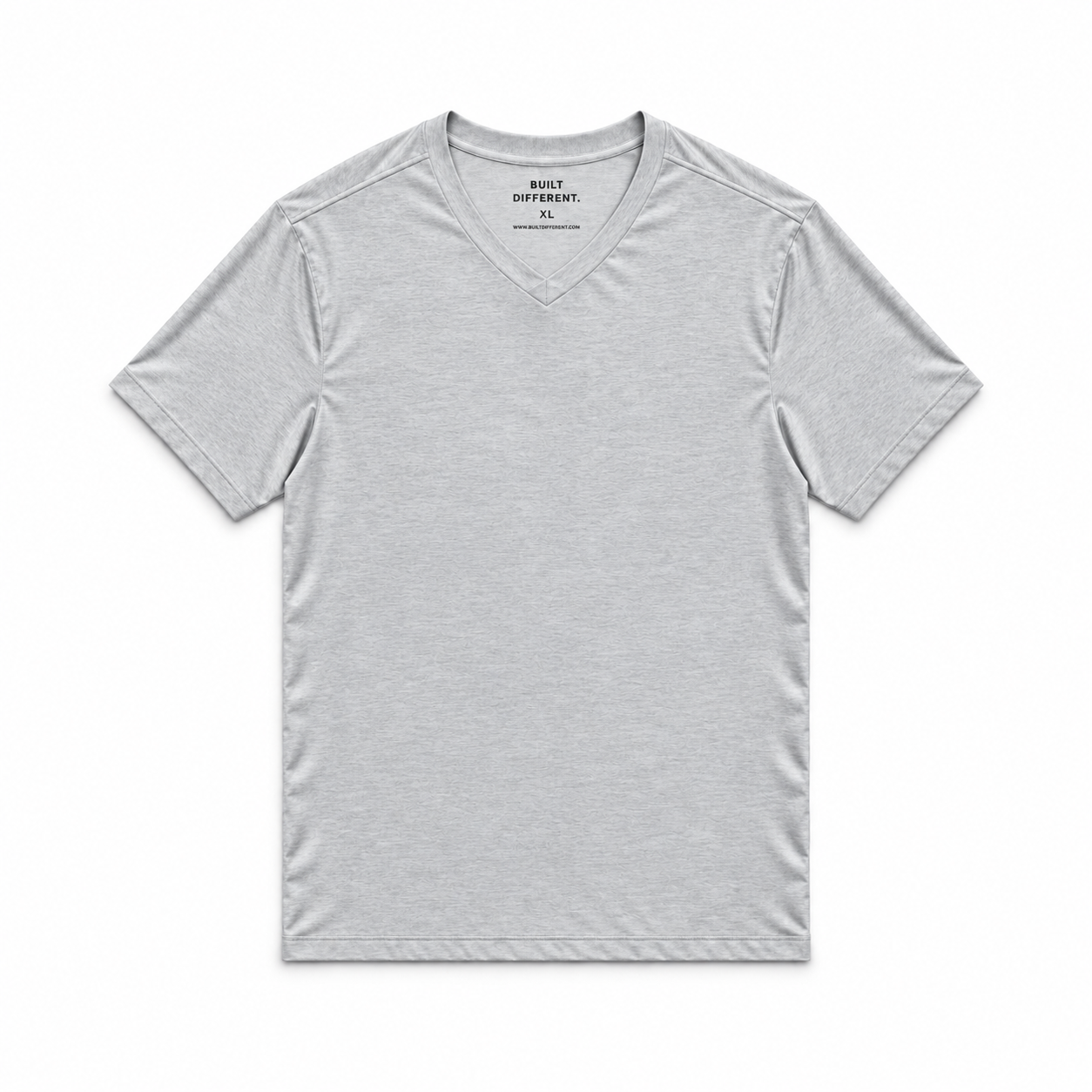 Load image into Gallery viewer, Heather Grey V-Neck T-Shirt
