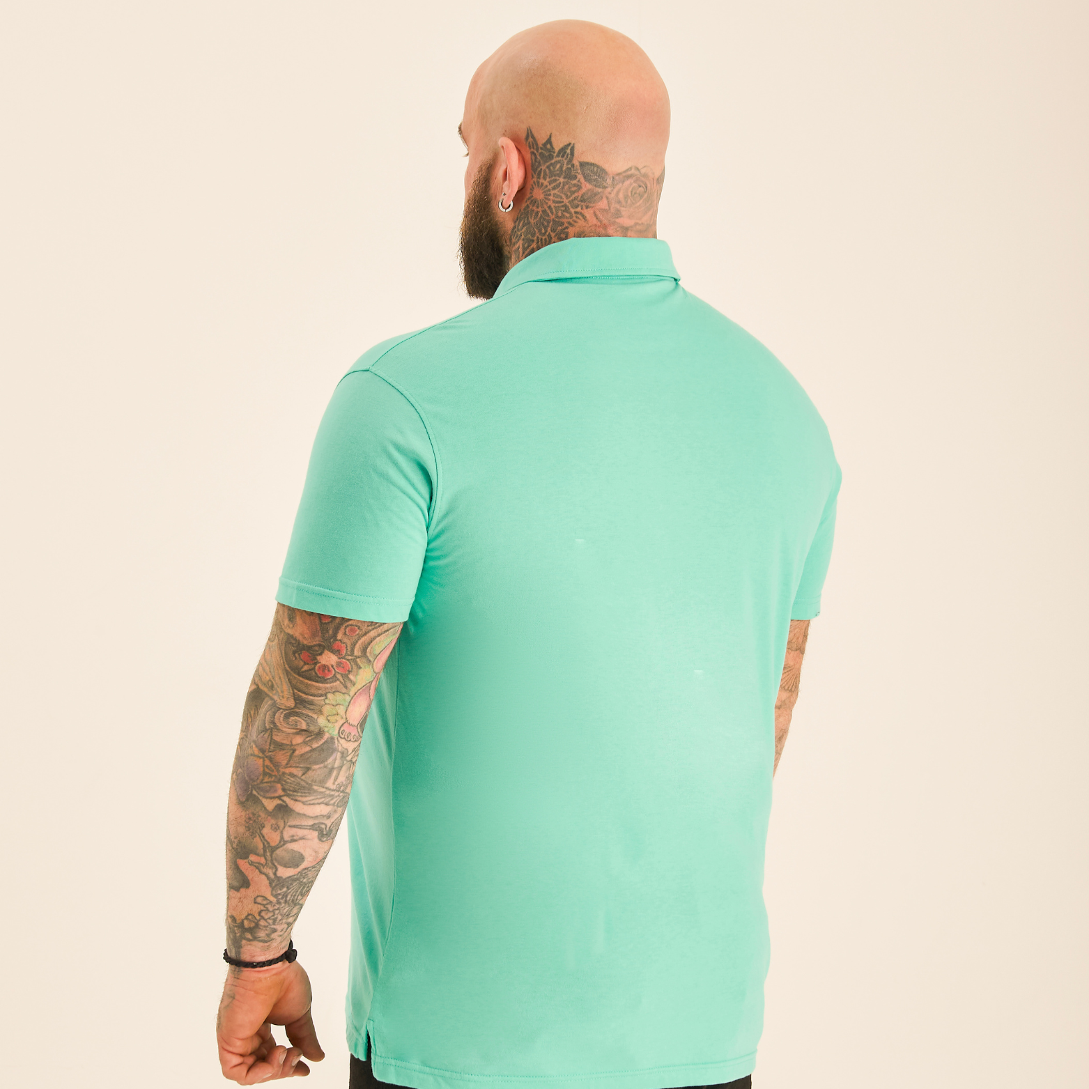 Load image into Gallery viewer, Aqua Polo Shirt
