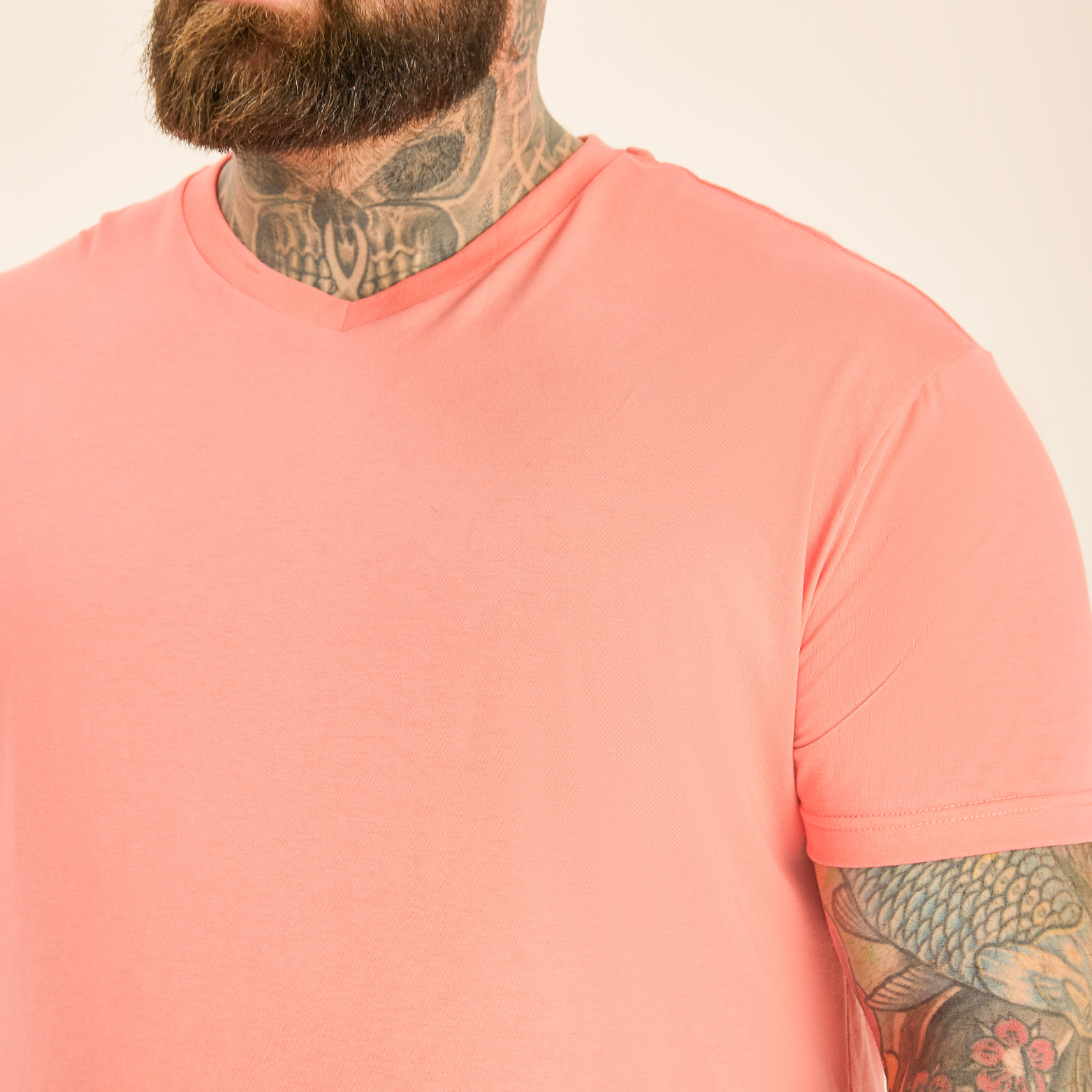 Load image into Gallery viewer, Peach V-Neck
