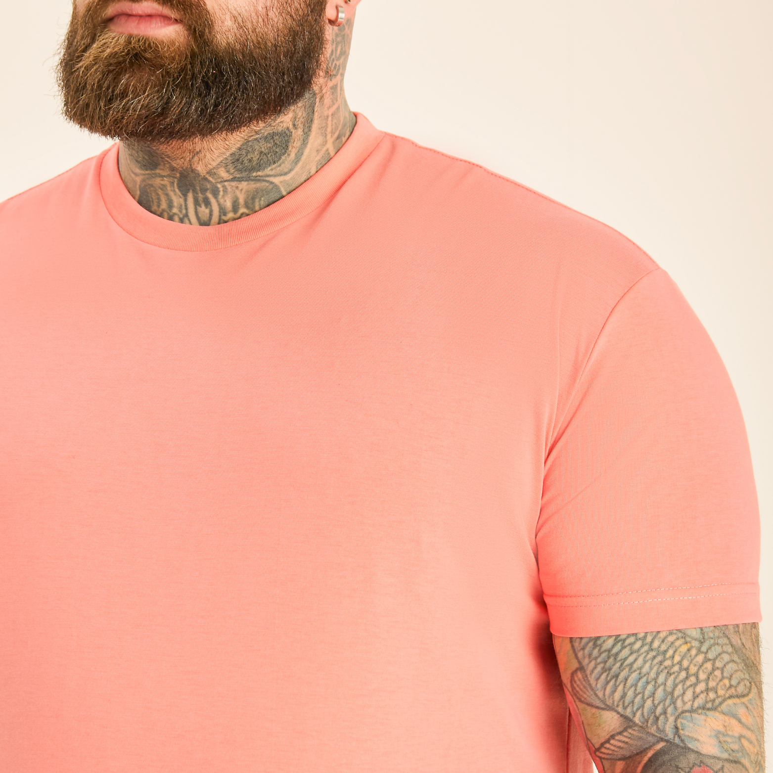 Load image into Gallery viewer, Tall Peach Crew Neck
