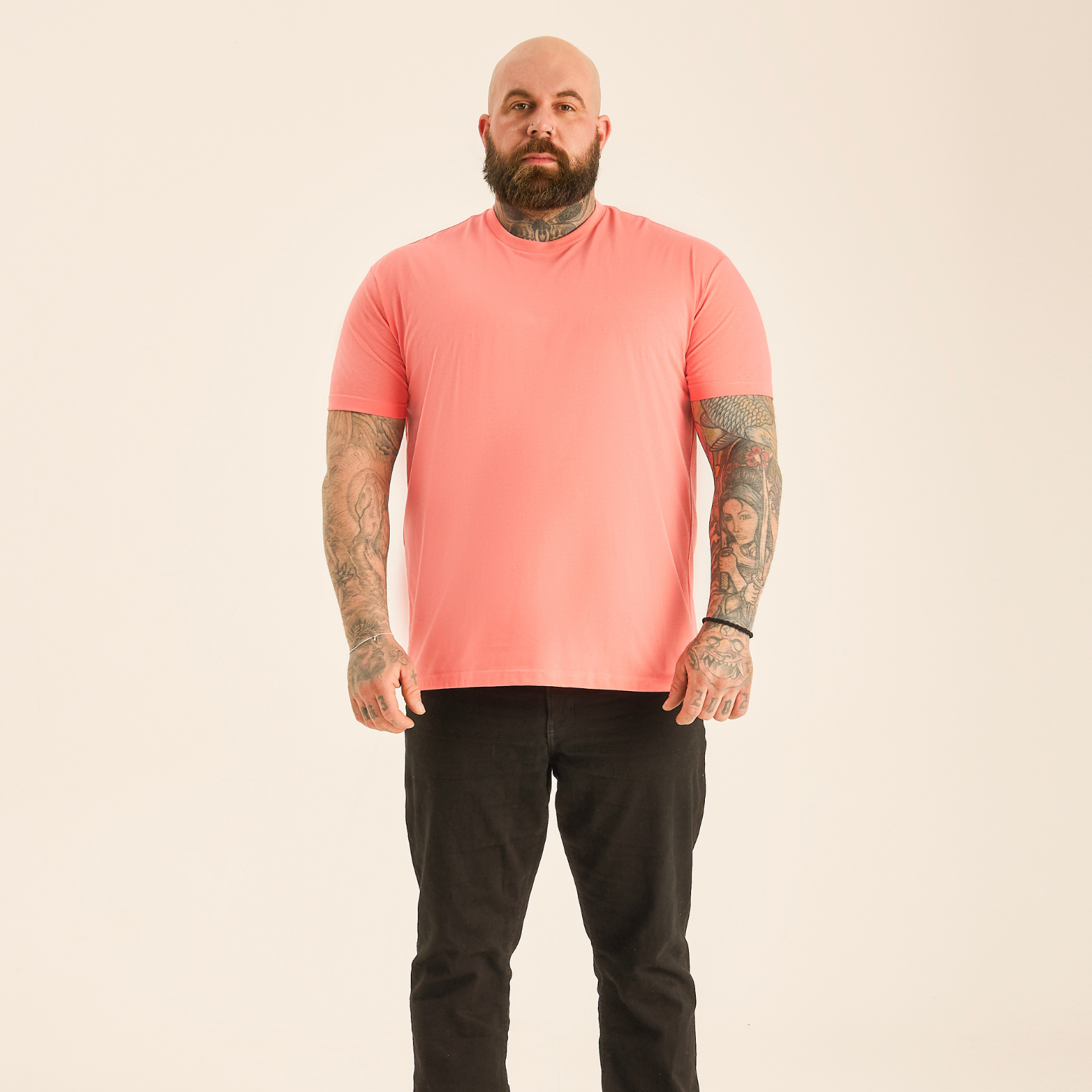 Load image into Gallery viewer, Tall Peach Crew Neck
