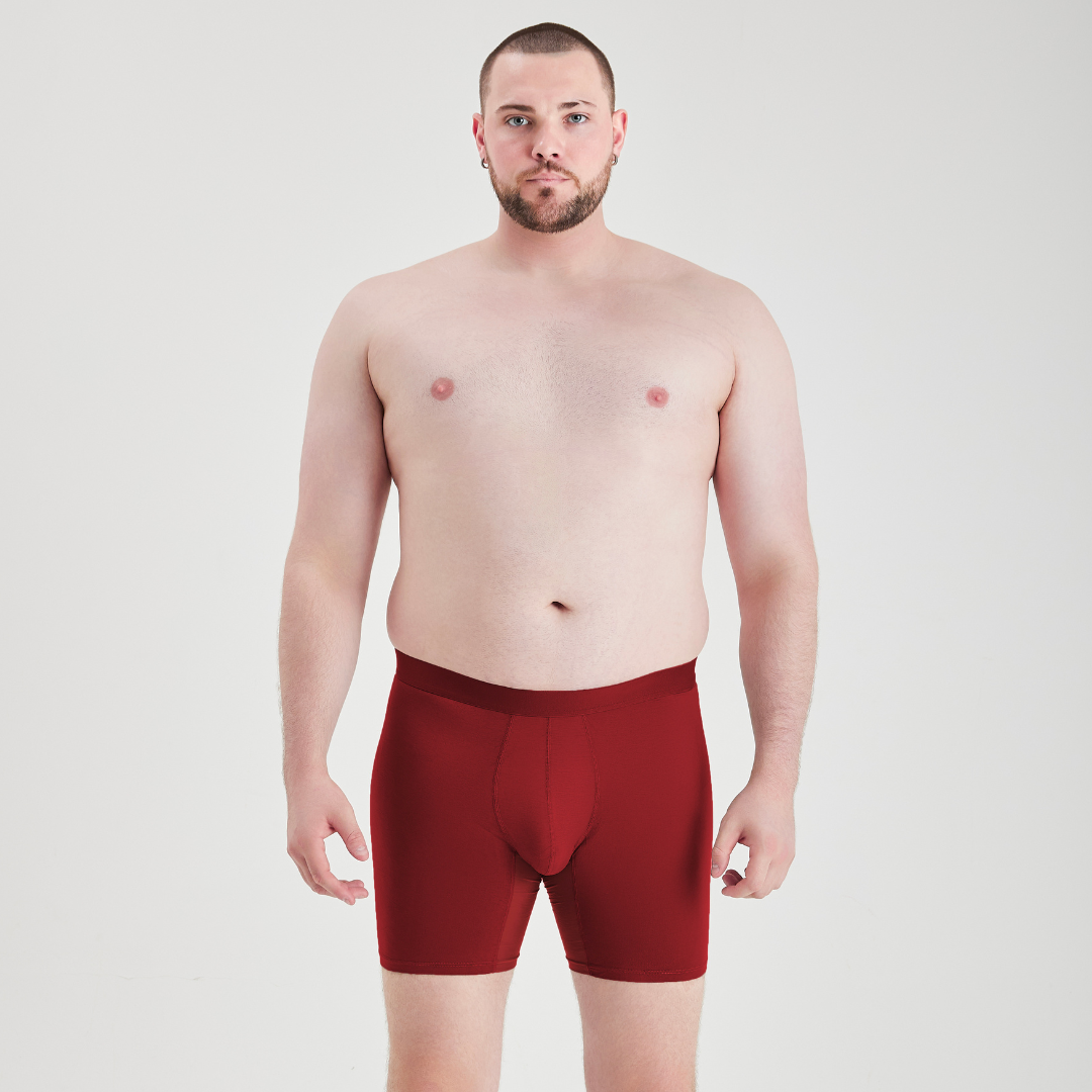 Load image into Gallery viewer, Built Anti-Chafe Bamboo Boxer Briefs 6-Pack
