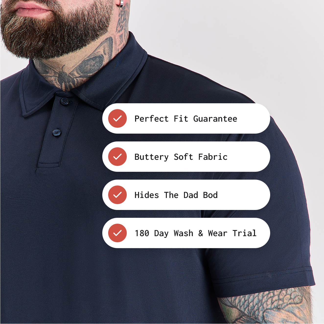 Load image into Gallery viewer, All-Black Polo 3-Pack
