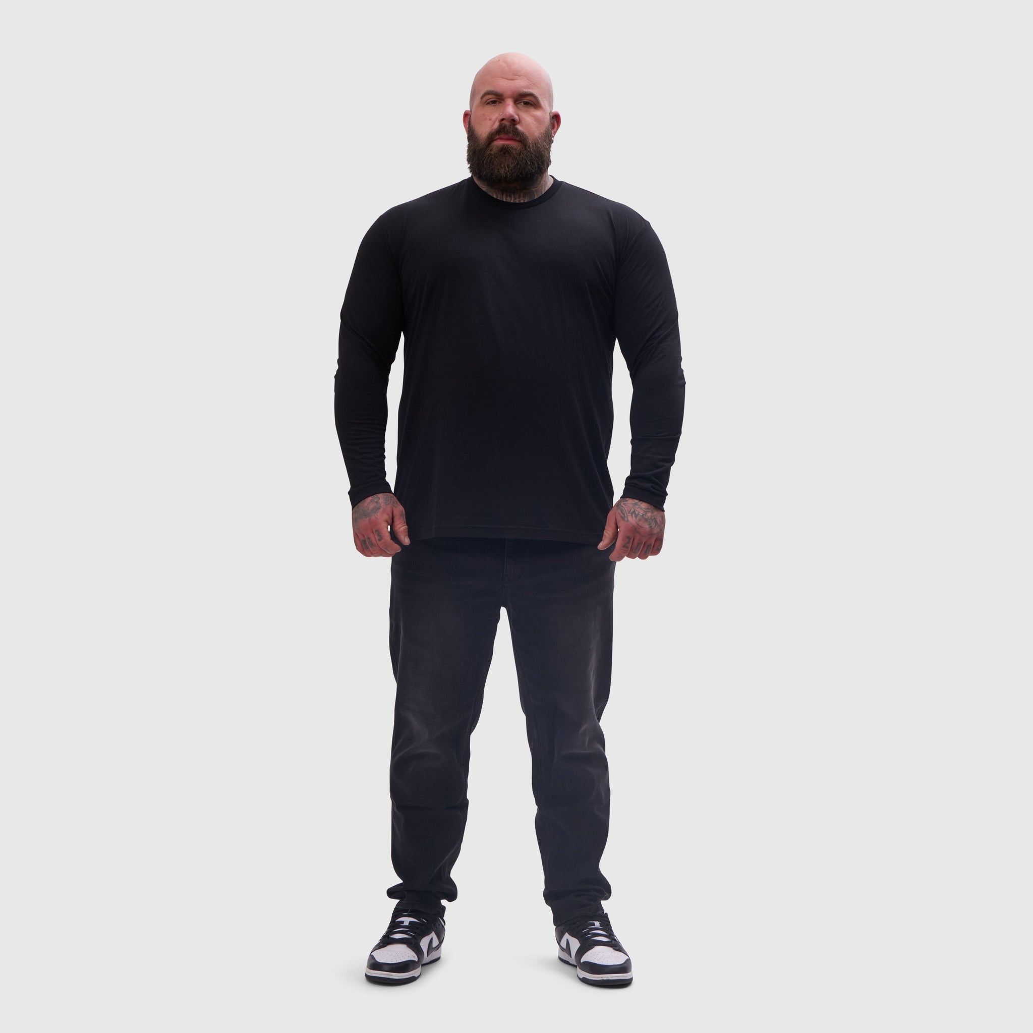 Load image into Gallery viewer, Tall Black Long Sleeve

