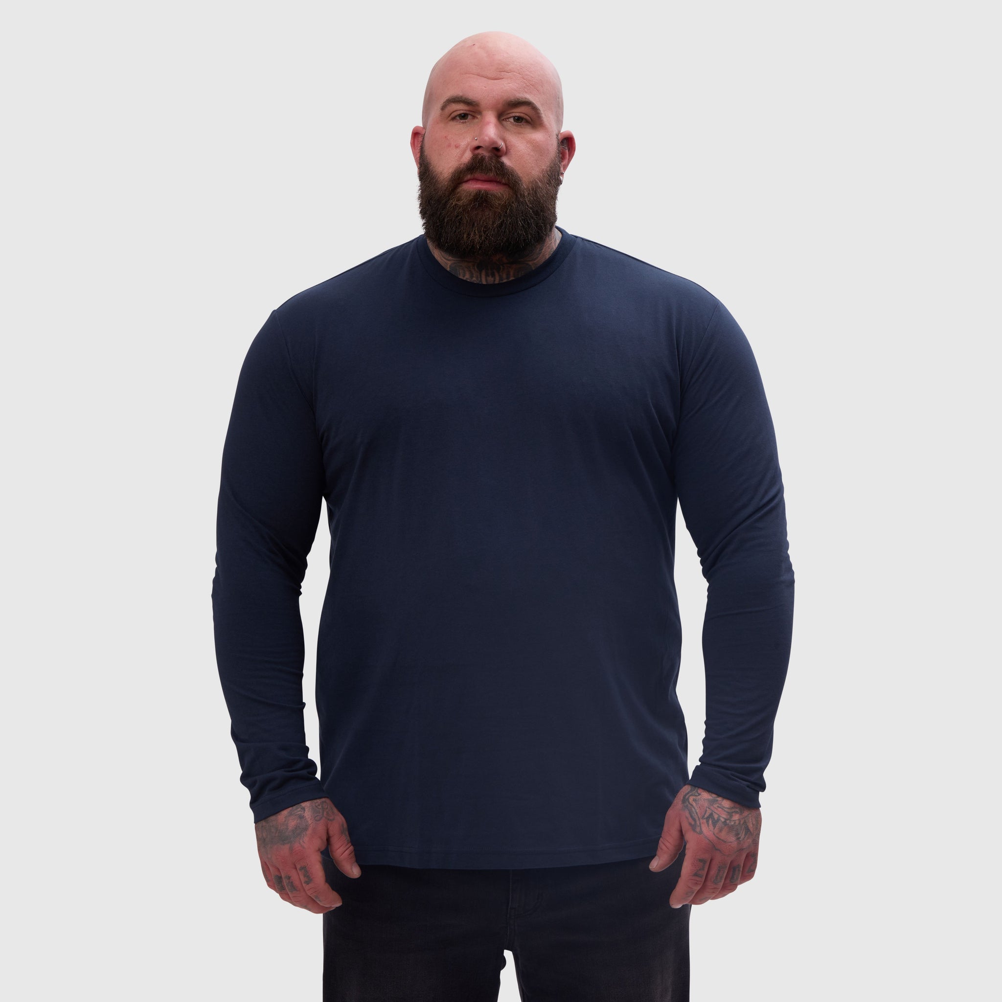 Load image into Gallery viewer, Tall Navy Long Sleeve
