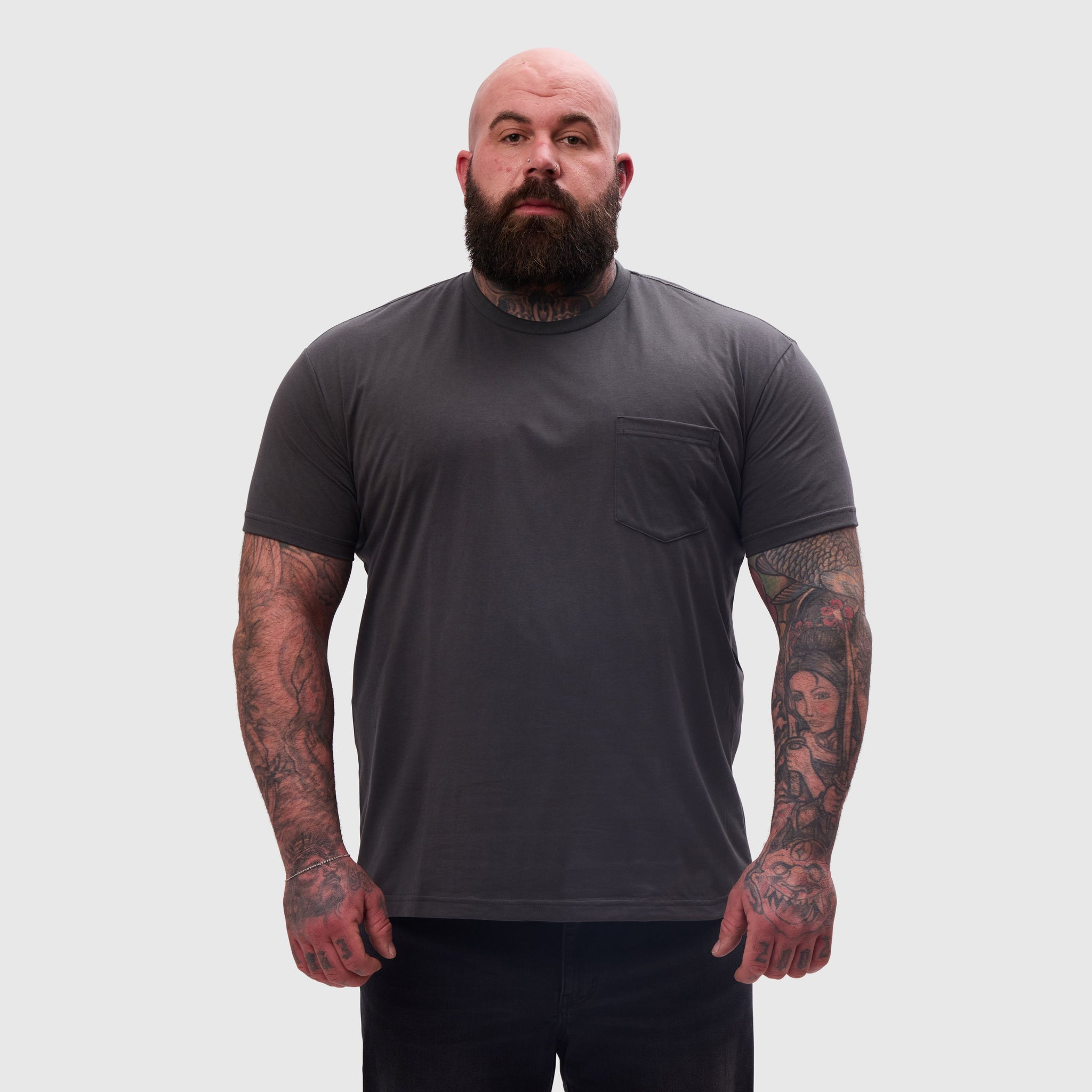 Load image into Gallery viewer, Carbon Pocket Crew Neck

